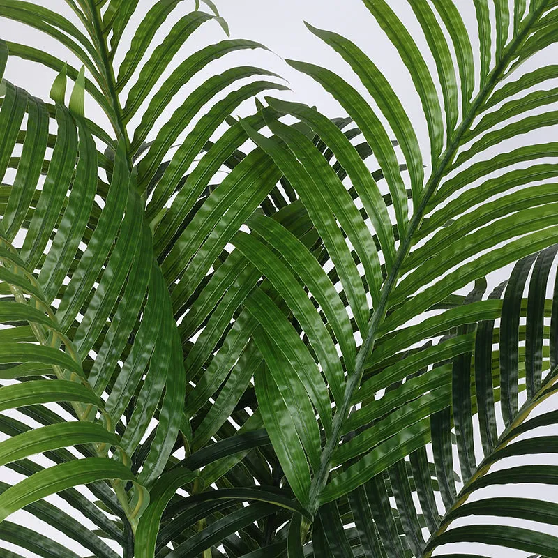 Palmara  Artificial Areca Plant With Black Plastic Pot - 5.3 Feet media 4