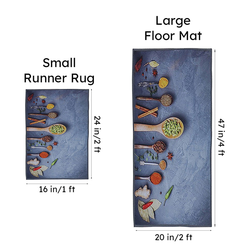Aromi Multicolor Nylon Nylon Runner Rug - Set Of Two media 8