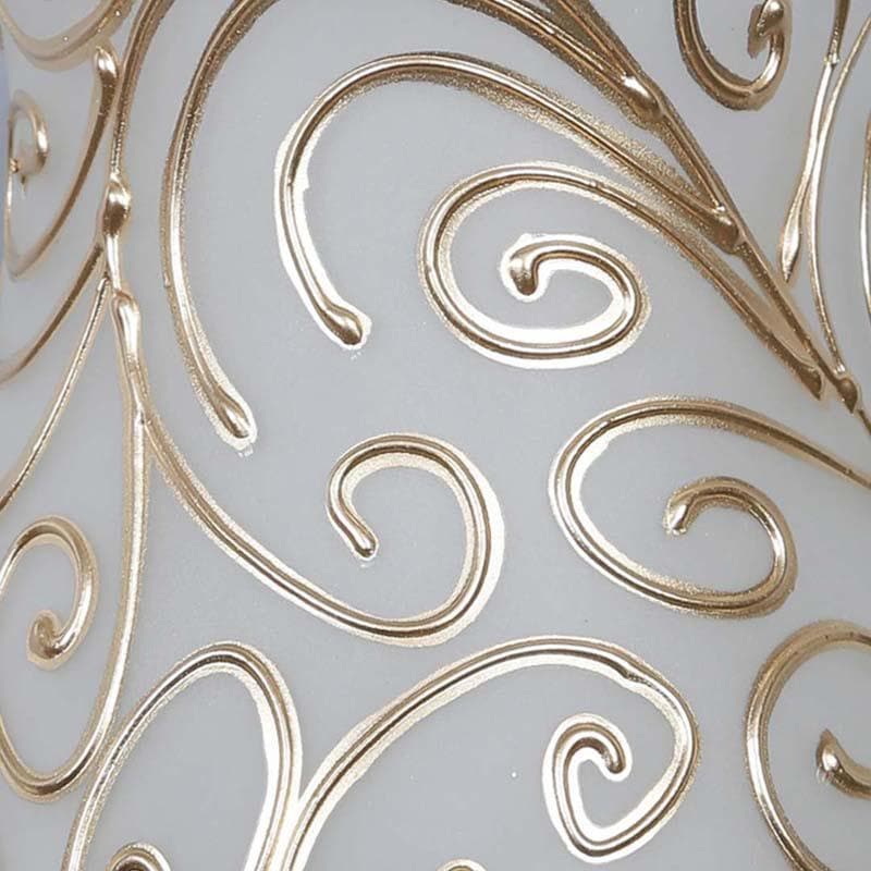 Golden Waves Glass & Metal Wall Lamp media 7