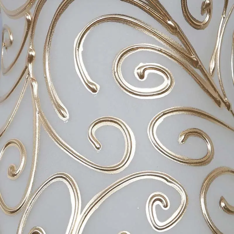 Golden Waves Glass & Metal Wall Lamp media 7