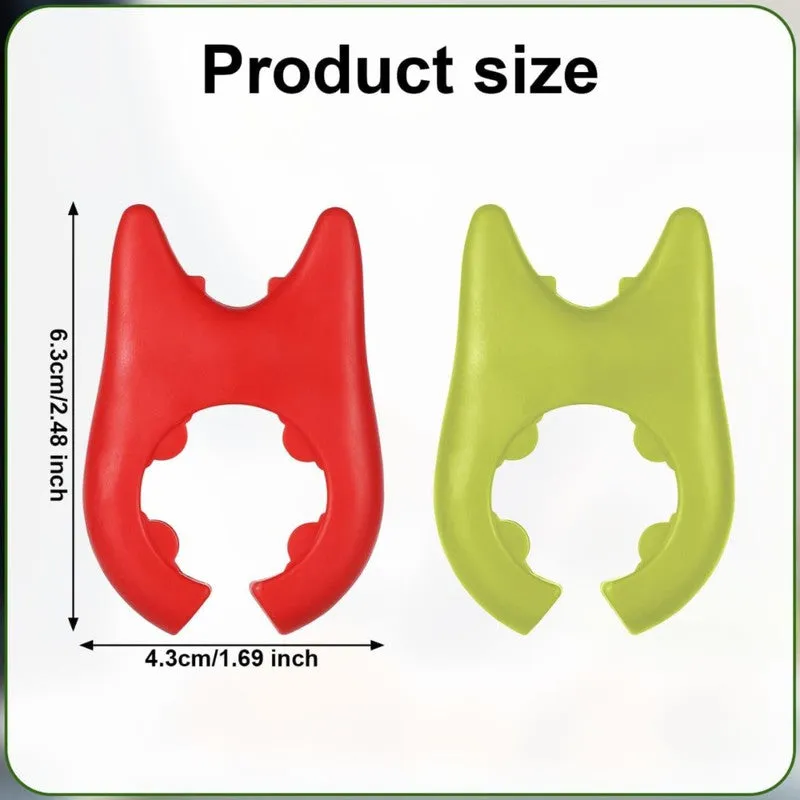 Green Silicone Pot Edge Utensil Holder media 8