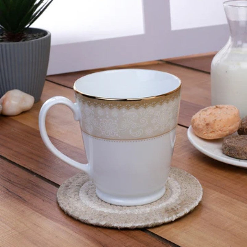 Noritake Golden Chintz Heritage Porcelain Coffee Mug - 280 mL - 280 mL