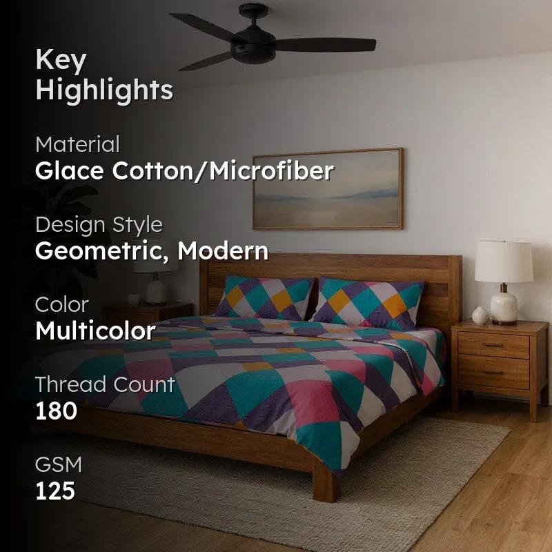 Illusion Microfiber Bedsheet - 125 GSM media 2
