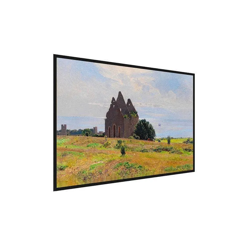Summer Time Canvas Wall Painting - Black Frame media 3