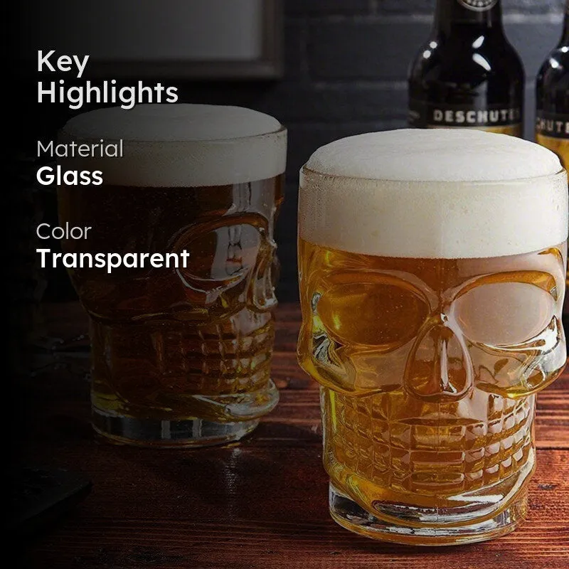 Skullstein Beer Mug (520 mL) - Set Of Two media 2