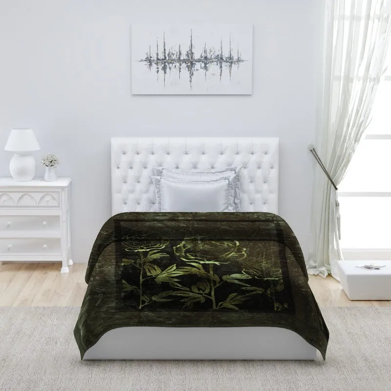 Monte Carlo Enchanted Forest Blanket (Olive Green)- 1022 GSM media 3