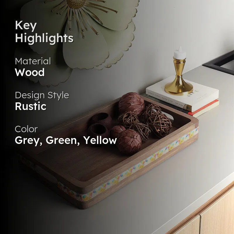 Obara Acacia Wood Tray media 2
