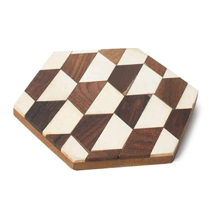 Honeycomb Matrix Coaster - Set Of Four media 3