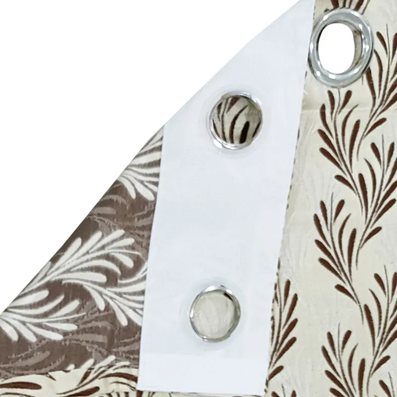 Vincent Floral Artificial Silk Curtain media 8