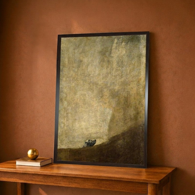 The Dog, 1820-23 Canvas Wall Painting - 12 x 18 Inches