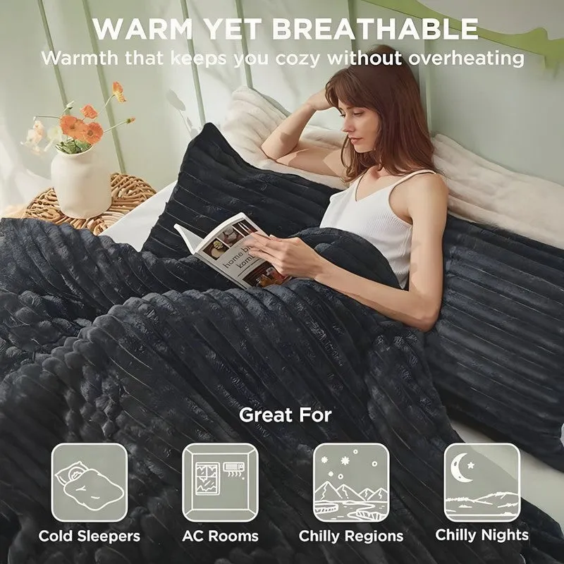 PureDrape Comfort (Black) Bedding Set - Four Piece Set media 8