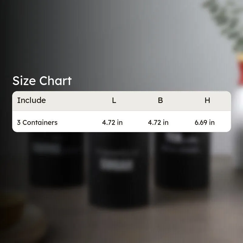 Modern Minimalist Storage Container (1500 mL) - Set Of Three media 8