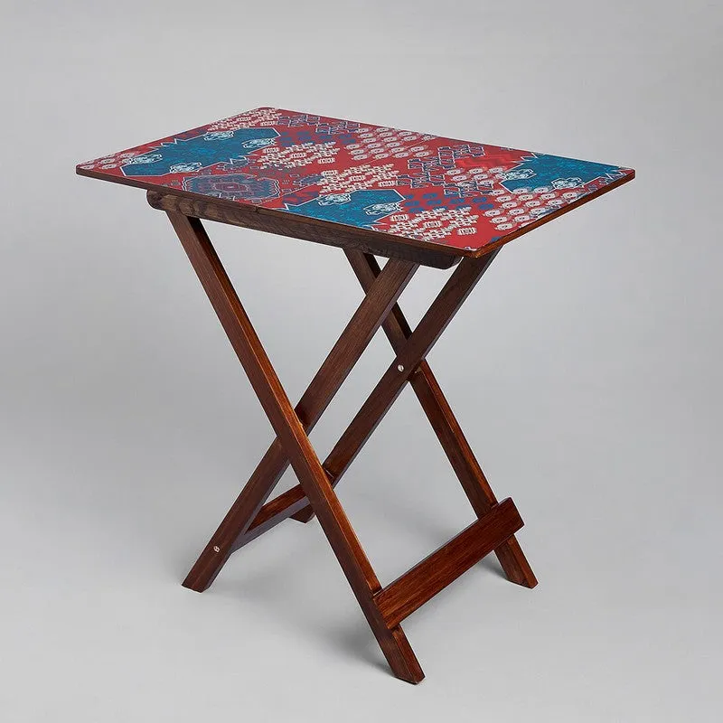 India Circus Wood Heritage Folding Side Table media 3