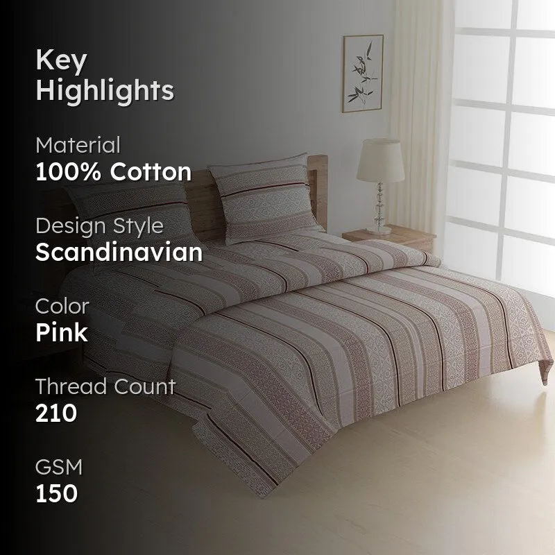 Swayam Aurora Striped Bedding Set media 2