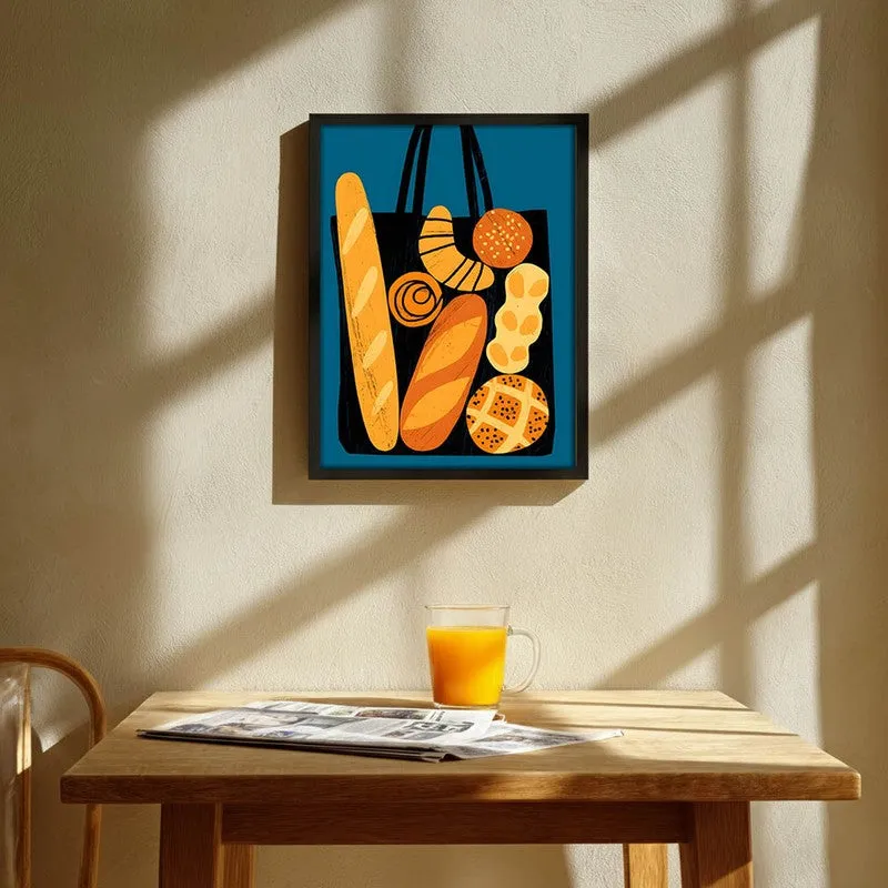 BreadClassics Archival Canvas Wall Art - Black media 1