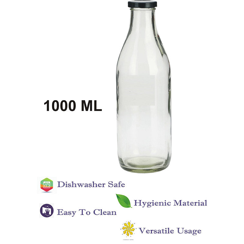 Risha Milk Bottle (1000 mL Each) - Set Of Six media 4