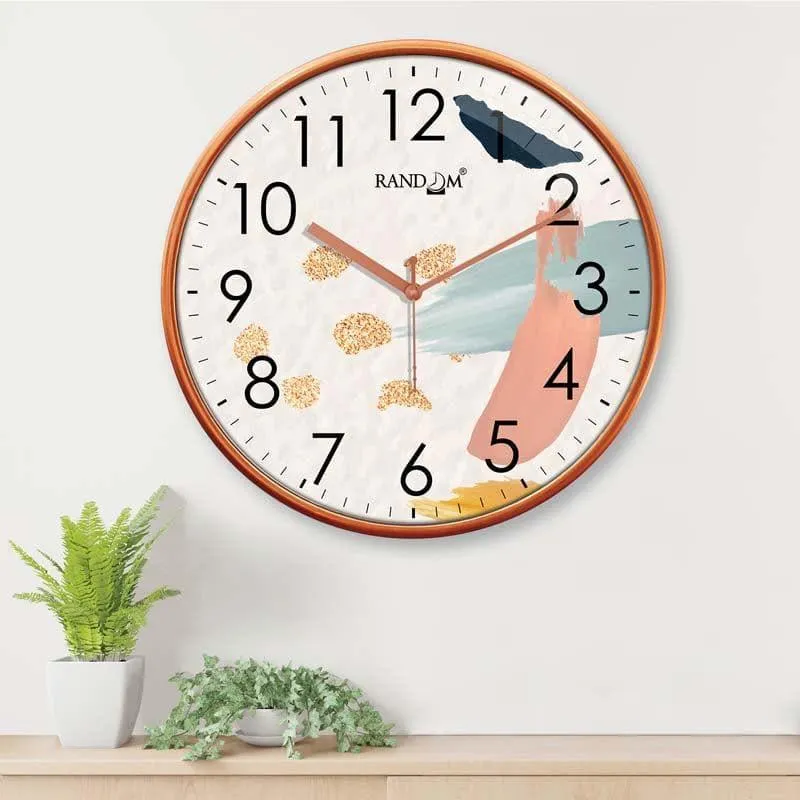 Abstract Art Wall Clock media 1