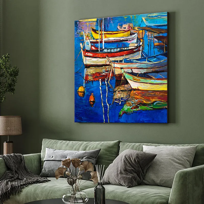 Nautical Boats Wall Painting media 4