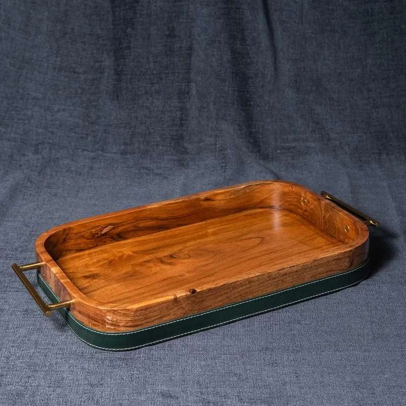 Aurelia Grain Wooden Serving Tray media 3