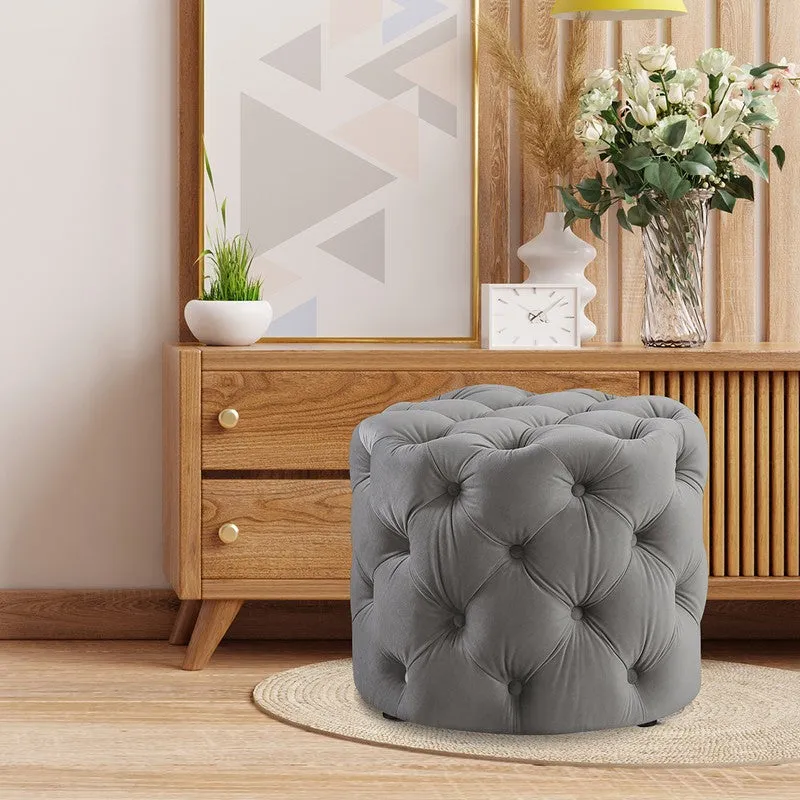 Elvixa Seatix Ottoman - Grey media 5