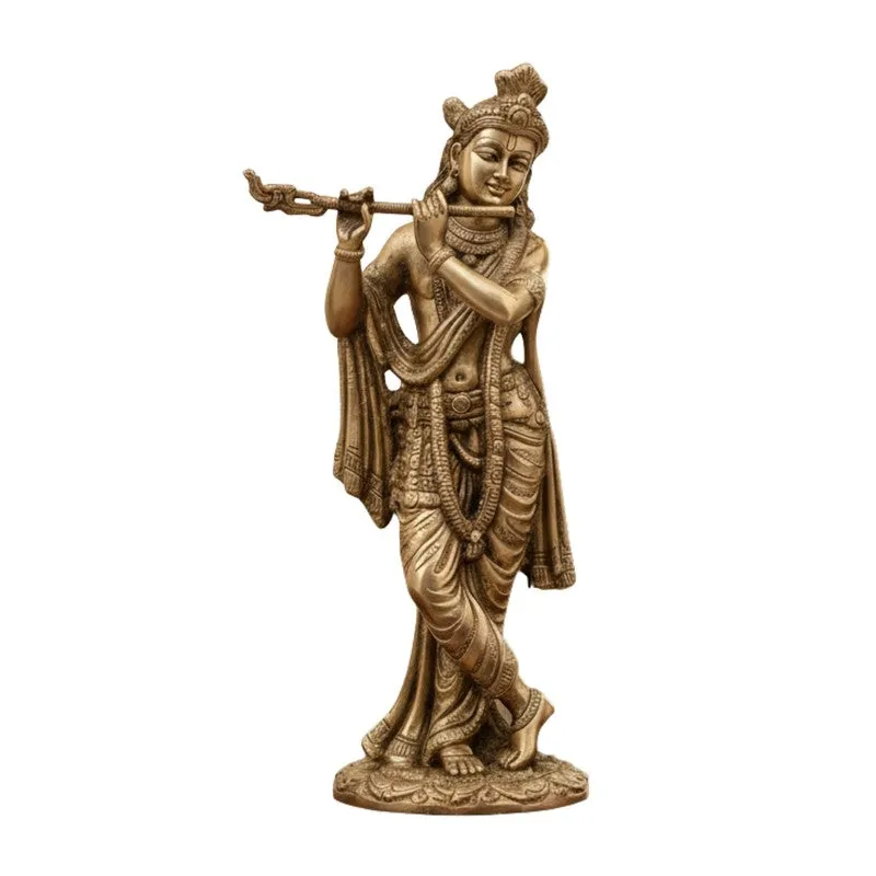 Kanha Raas Brass Idol media 4