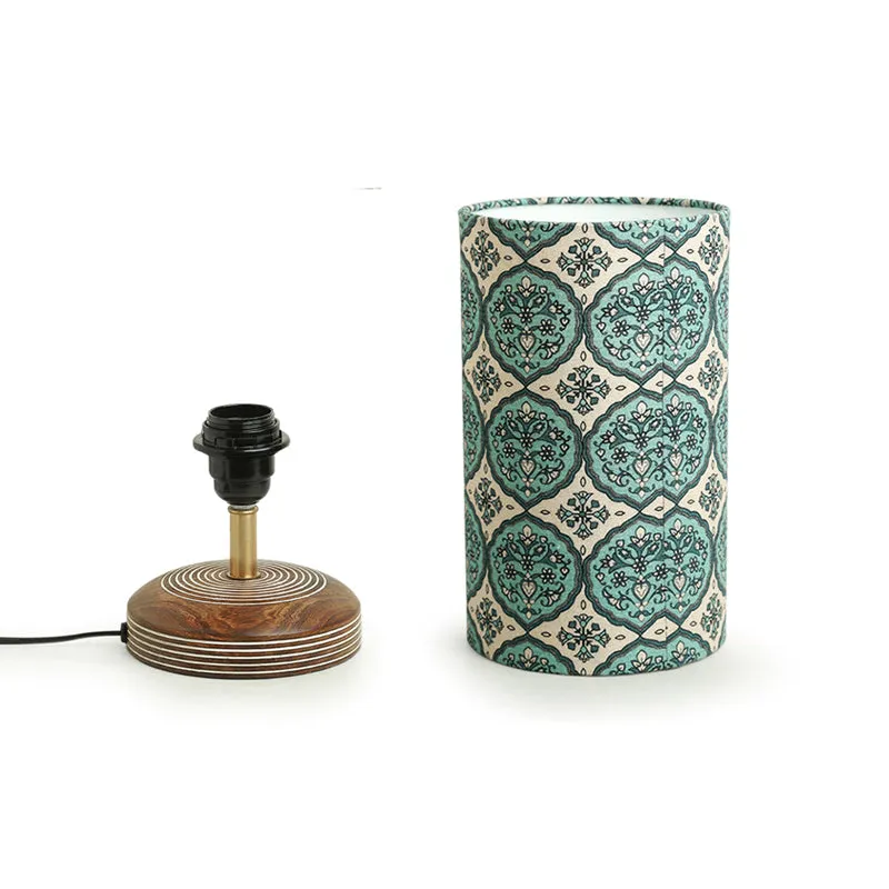 Kairi Handcrafted Mango Wood Table Lamp media 5