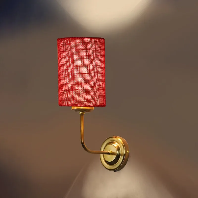 Lumoire Metal Wall Lamp - Maroon media 7