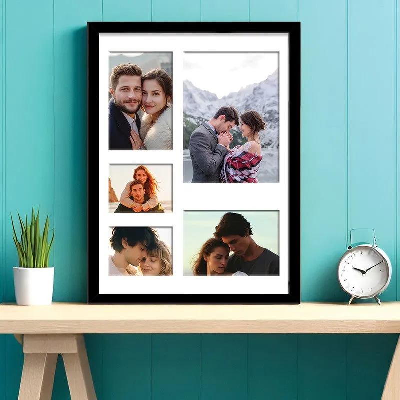 Souvenir Collage Photo Frame - Black media 1