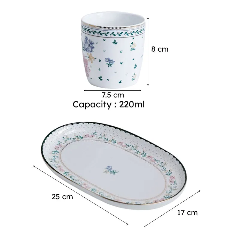 Magique by The Wishing Chair Emerald Ribbon Celebrations Mugs & Platter With Giftbox - Five Piece Set media 9