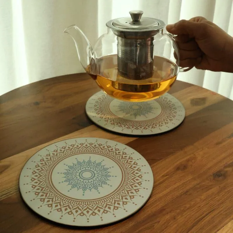 Ambala Floral Trivet - Set Of Four media 3