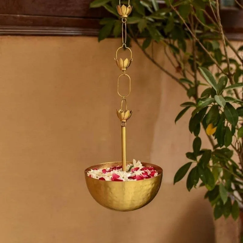 Vrindha Brass Incense Holder media 1