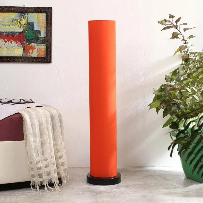 Balloon Fabric Floor Lamp - Orange media 3
