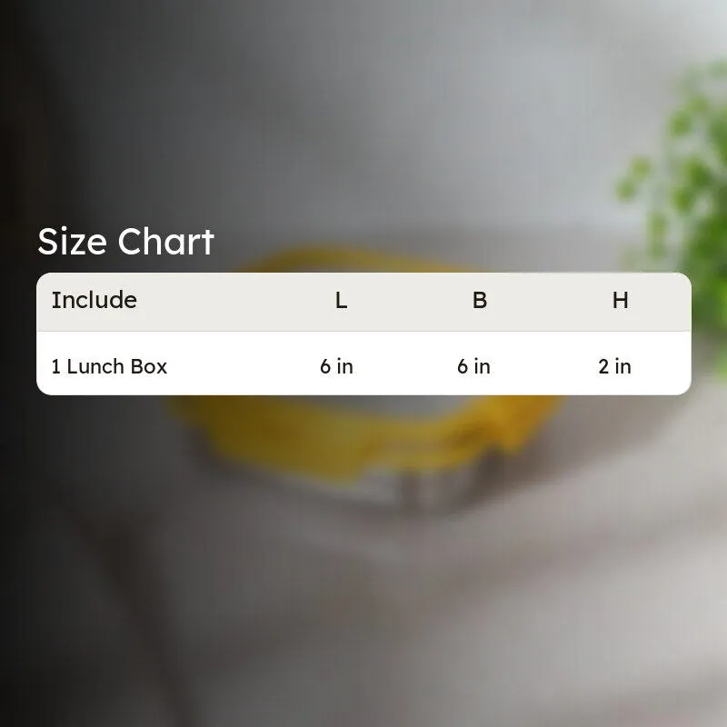 Ritaro Lunch Box (Yellow) - 550 mL media 7
