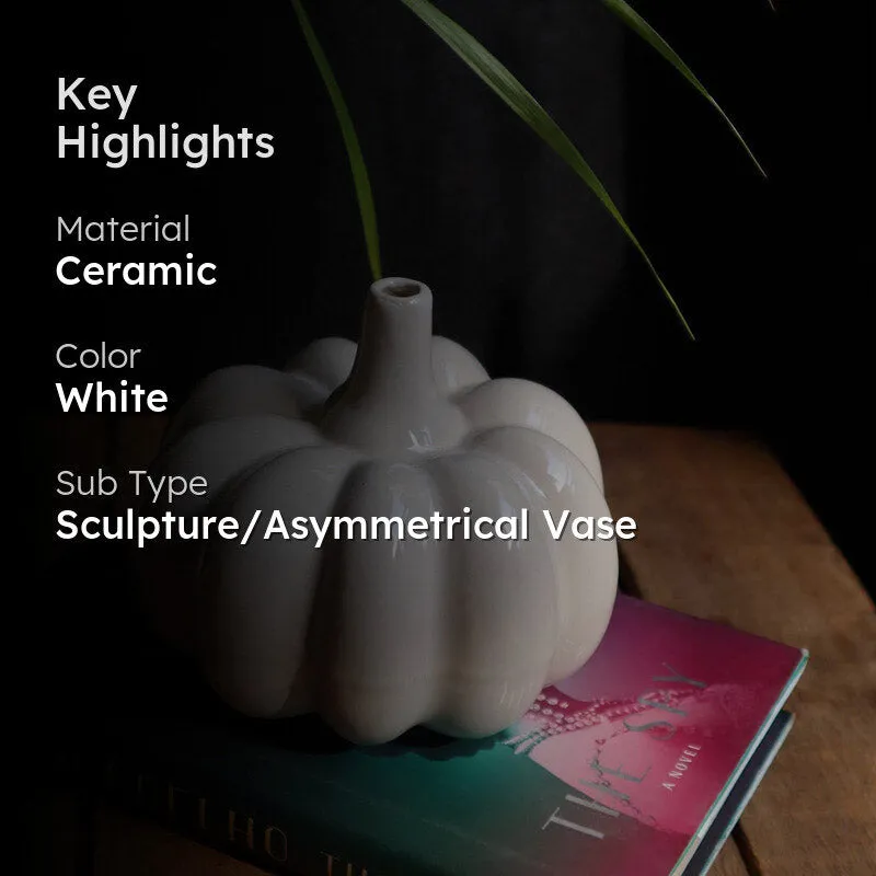 Pumkin Anar Vase - Two Piece Set media 2