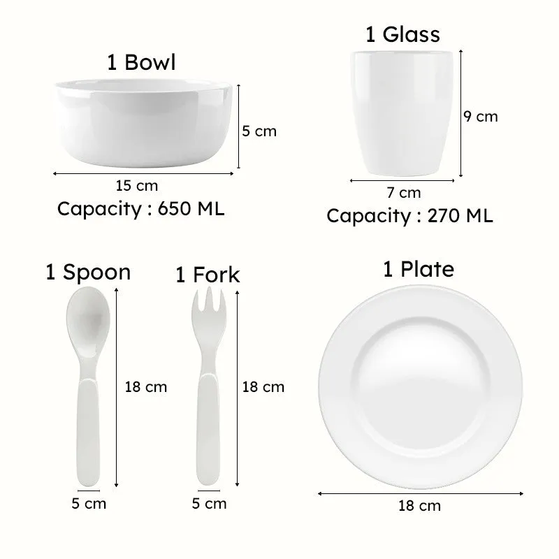 Migica World Kids Dinner Set - Five Piece Set media 10