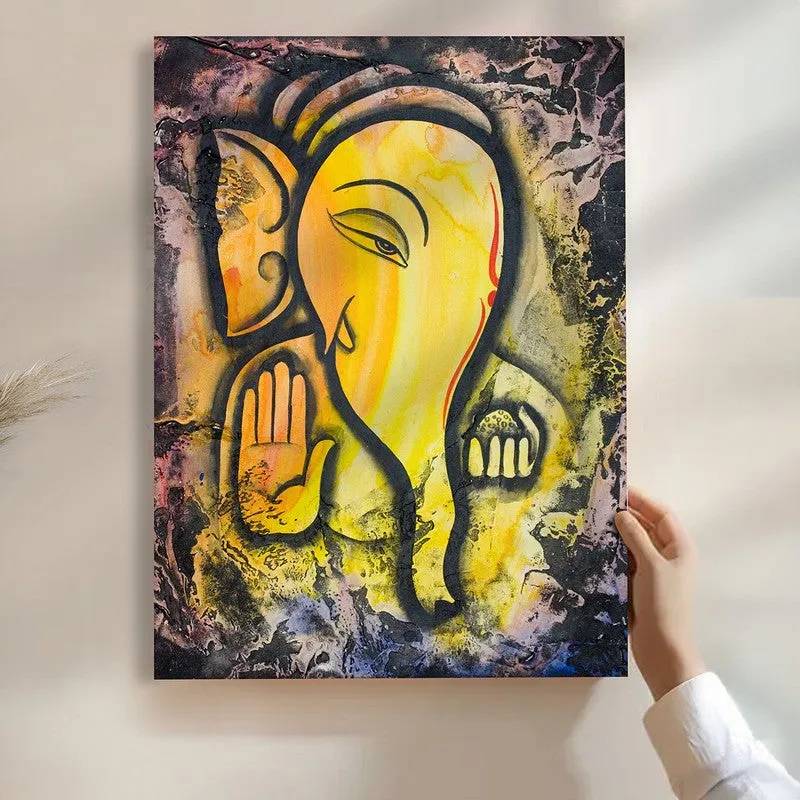 Blessings Of Ganesha Wall Art media 2