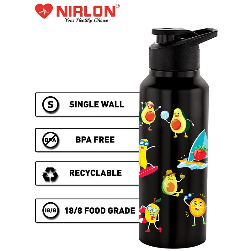 Fun Avocado Water Bottle - 750 mL media 6
