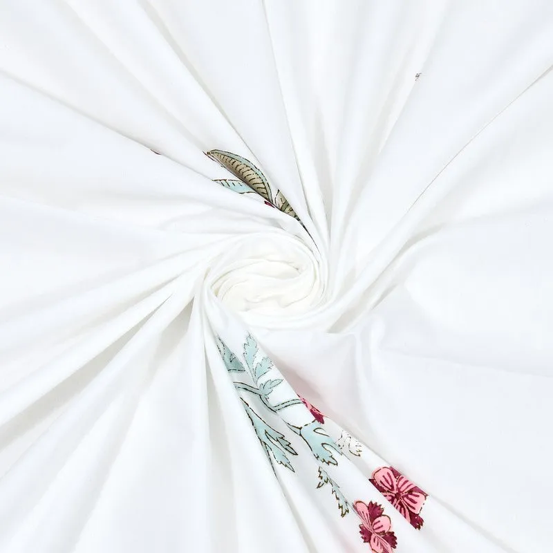TropoFloral Cotton Bedsheet - 200 TC media 7