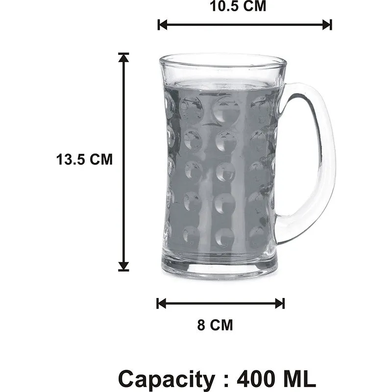 Lazar Beer Mug (400 ML) - Set Of Four media 5