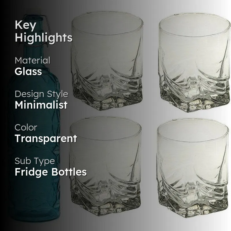 Easton 1000 mL Water Bottle With 250 mL Glasses - Five Piece Set media 2