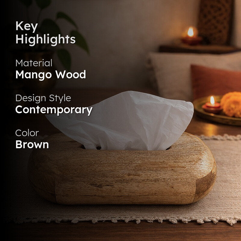 Mritya Mangowood Tissue Box media 2