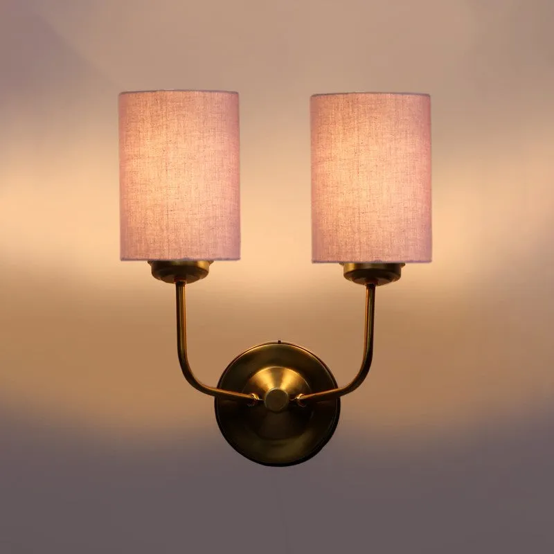 Lumoire Duo Metal Wall Lamp - Gold,Grey media 6