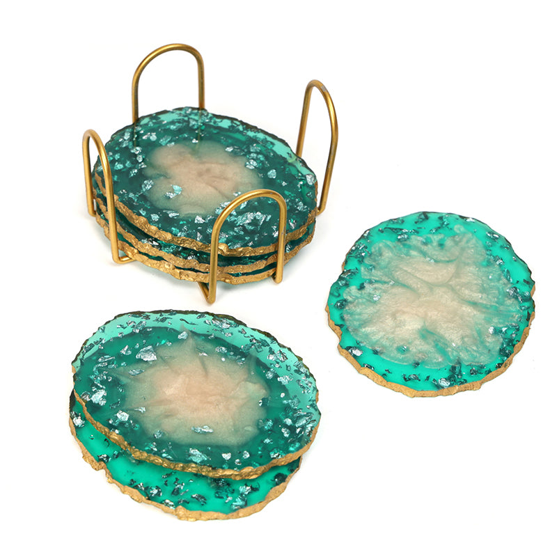 Tavina Resin Coaster - Seven Piece Set media 5