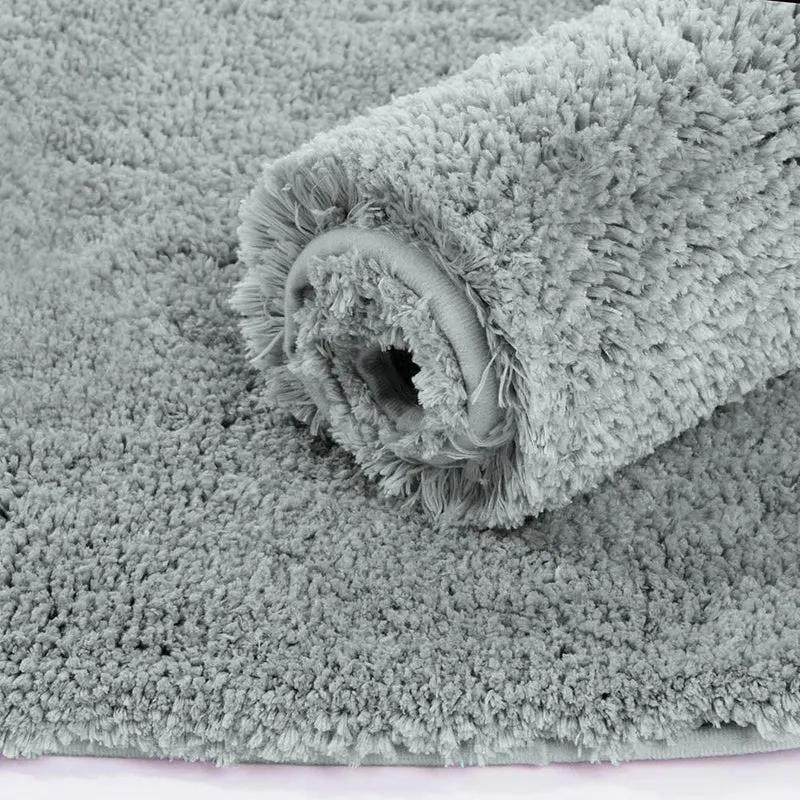 Vegas Luxe Micro Fiber Runner Rug - Silver media 3