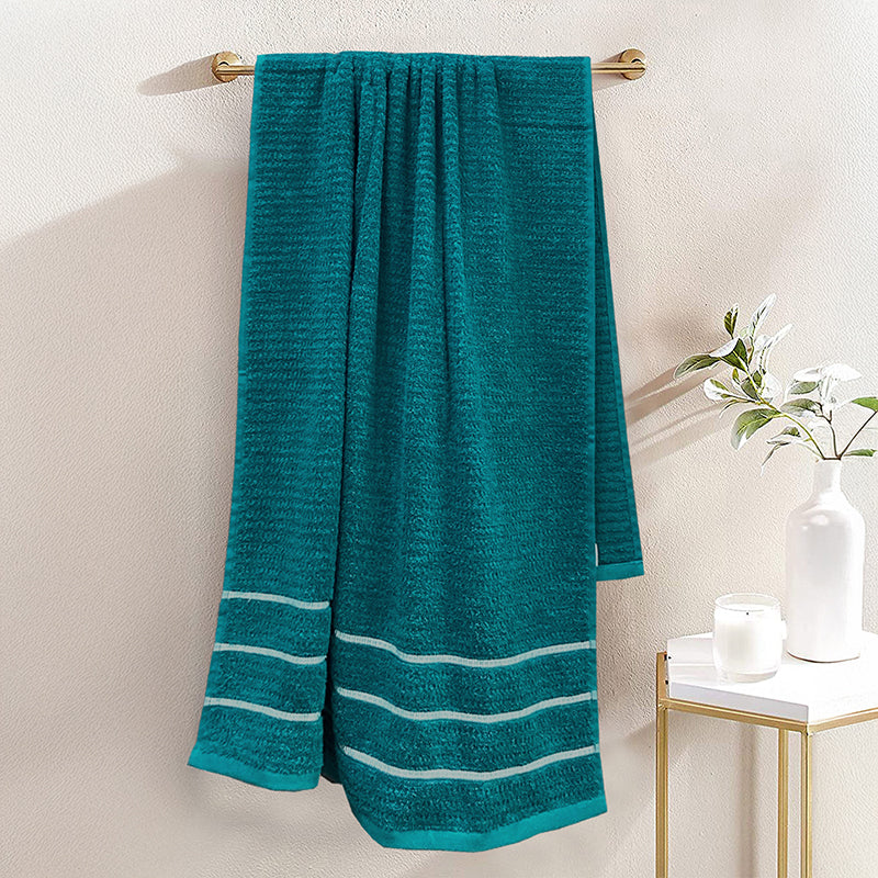 Lisse Cotton Bath Towel - Green
