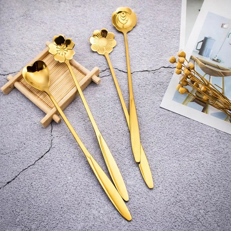 Stailess Steel Dessert Spoon - Set Of Four media 1