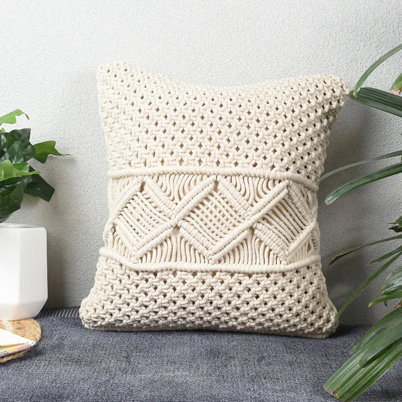 Hilta Macrame Cushion Cover media 1