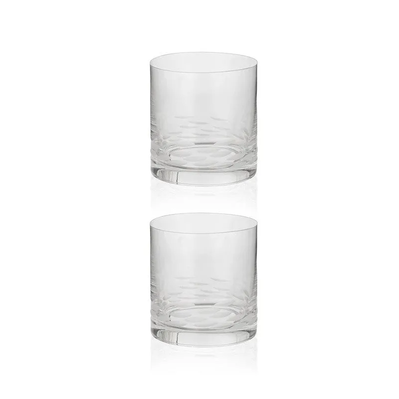 Cutwork Enigma Whiskey Glasses (270 mL Each) - Set Of Two media 8