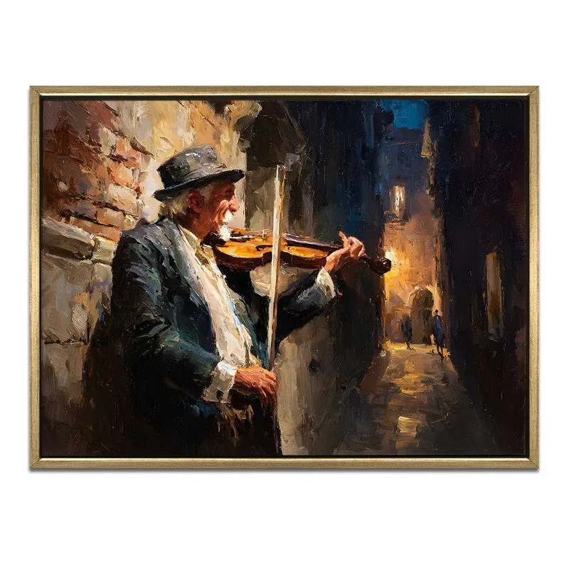 Vibrato Canvas Wall Painting With Frame media 3