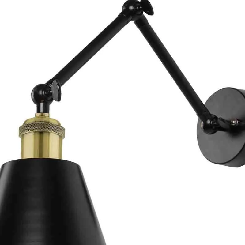 Kim Metal Wall Lamp - Black media 5